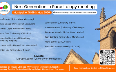 ParaFrap Next Generation in Parasitology Workshop from May 18 to May 21, 2026